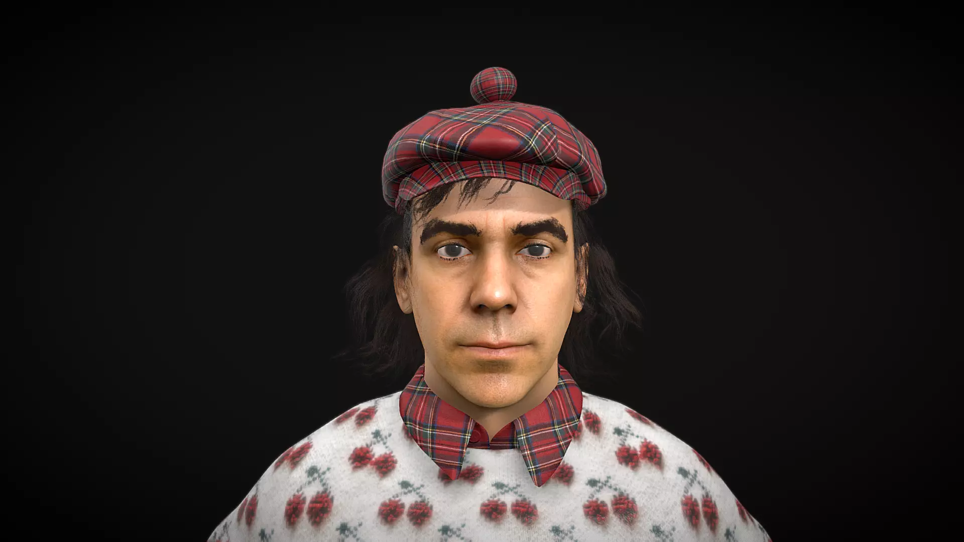 Nardwuar the Human Serviette 3D model_1