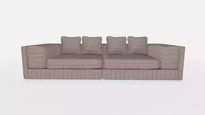 Fabric Sofa PBR Textured