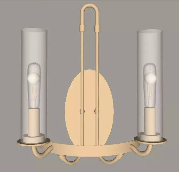 Classic Lighting Decor 3D model_2