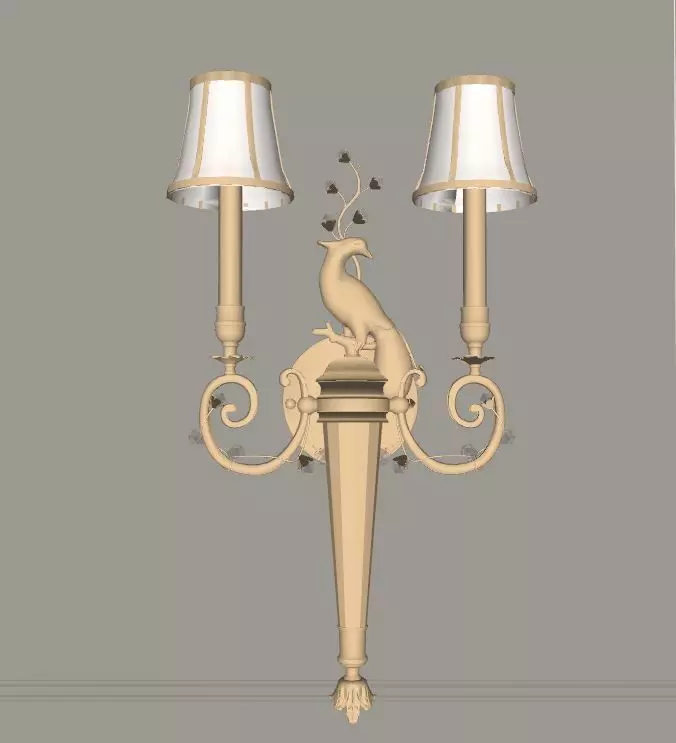 Classic Lighting Decor 3D model_1