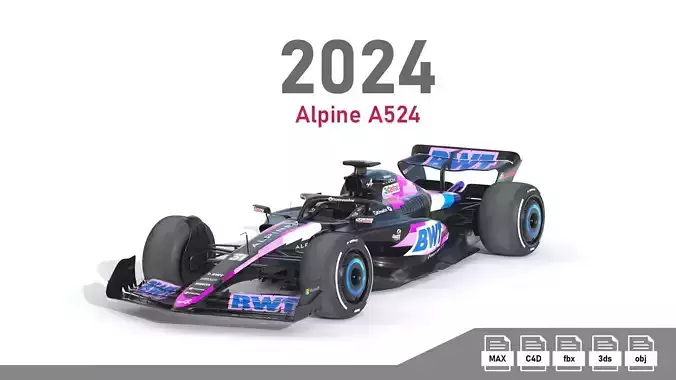 F1 Alpine A524 2024