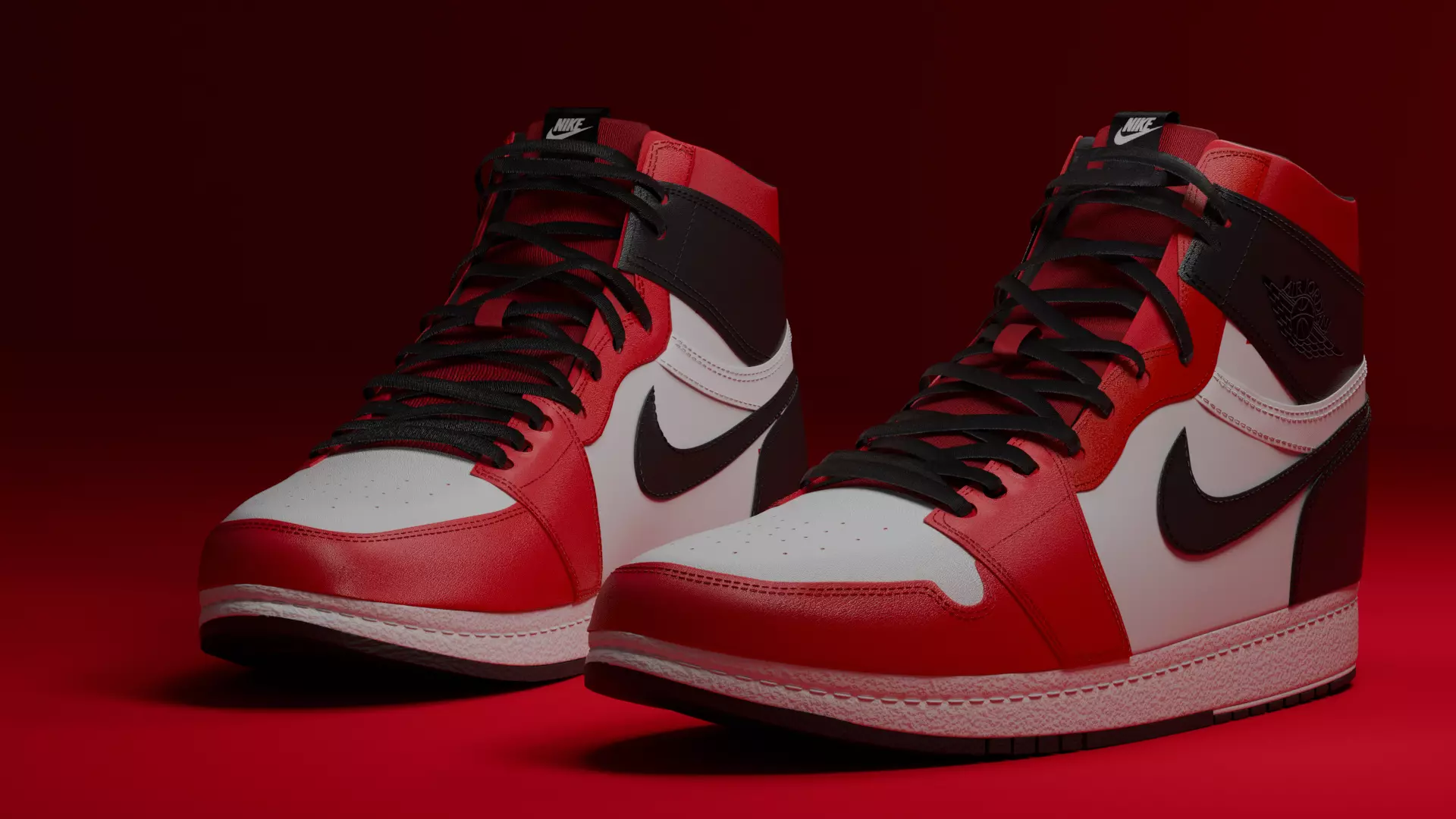 Nike Air Jordan 3D print model_0