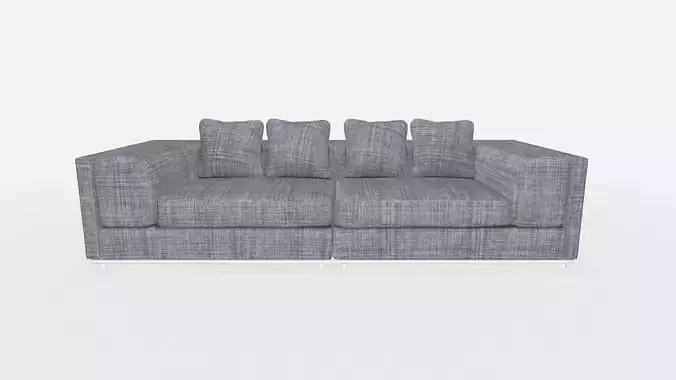 Fabric Sofa PBR Textured