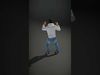 Casual Male Character in Hoodie Model Pack Low-poly 3D model_2