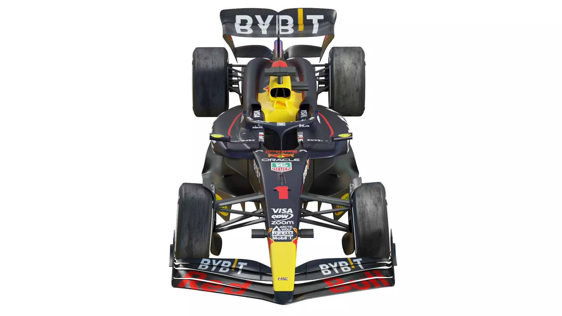 F1 Red Bull RB20 2024 3D model_9