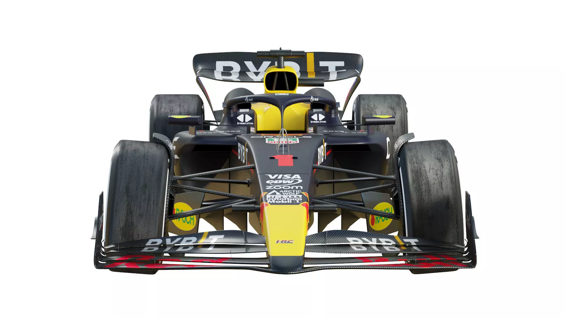F1 Red Bull RB20 2024 3D model_8