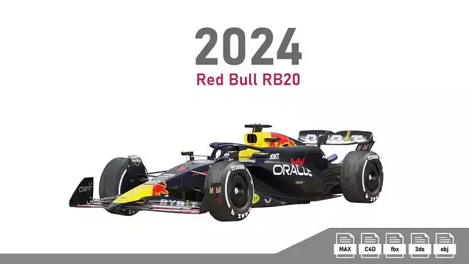 F1 Red Bull RB20 2024