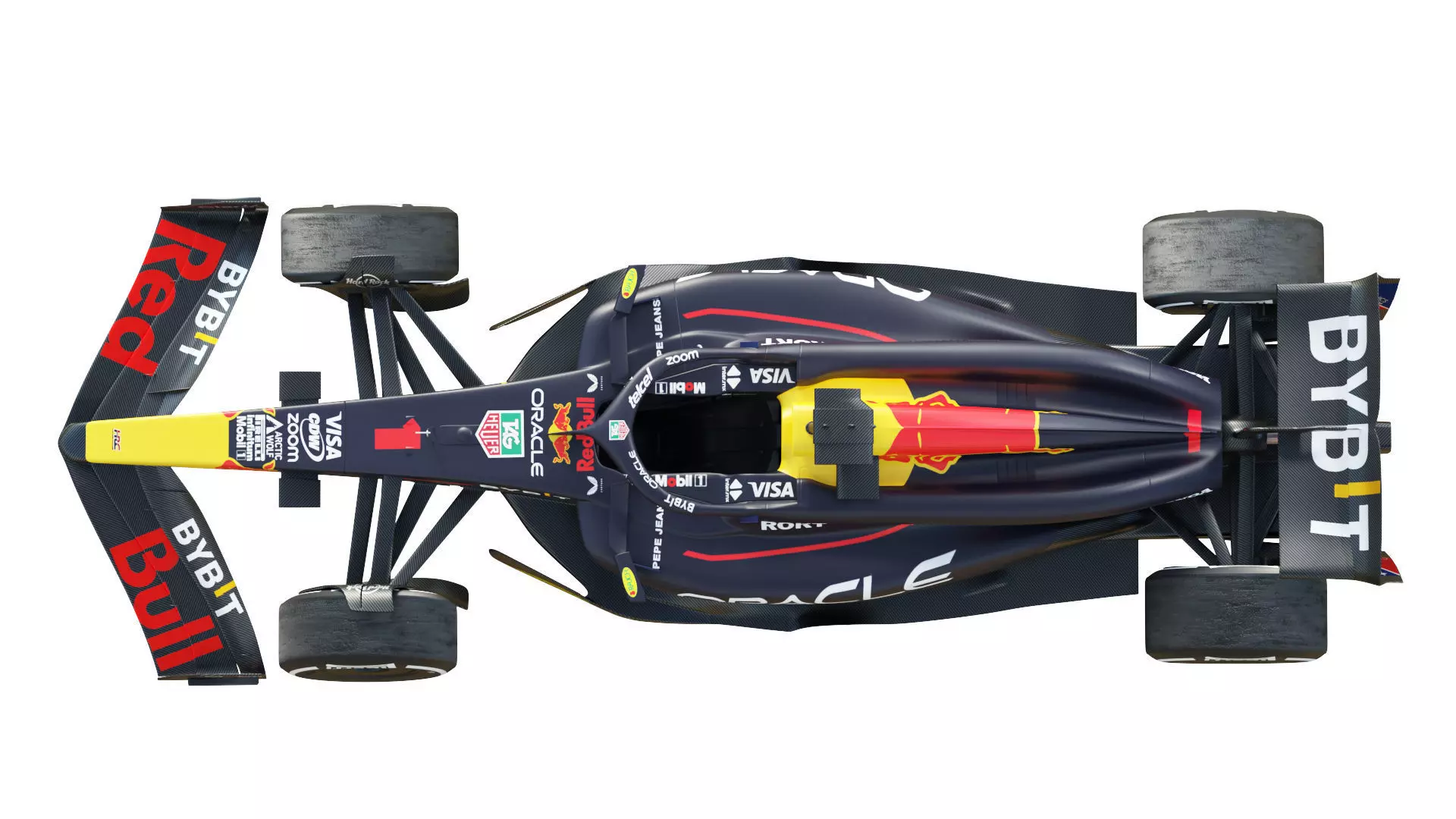 F1 Red Bull RB20 2024 3D model_7