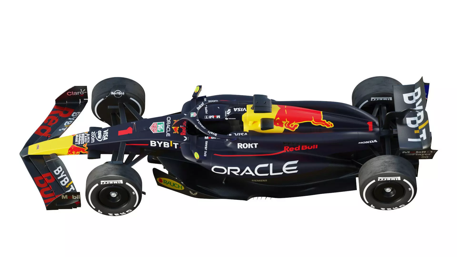 F1 Red Bull RB20 2024 3D model_12