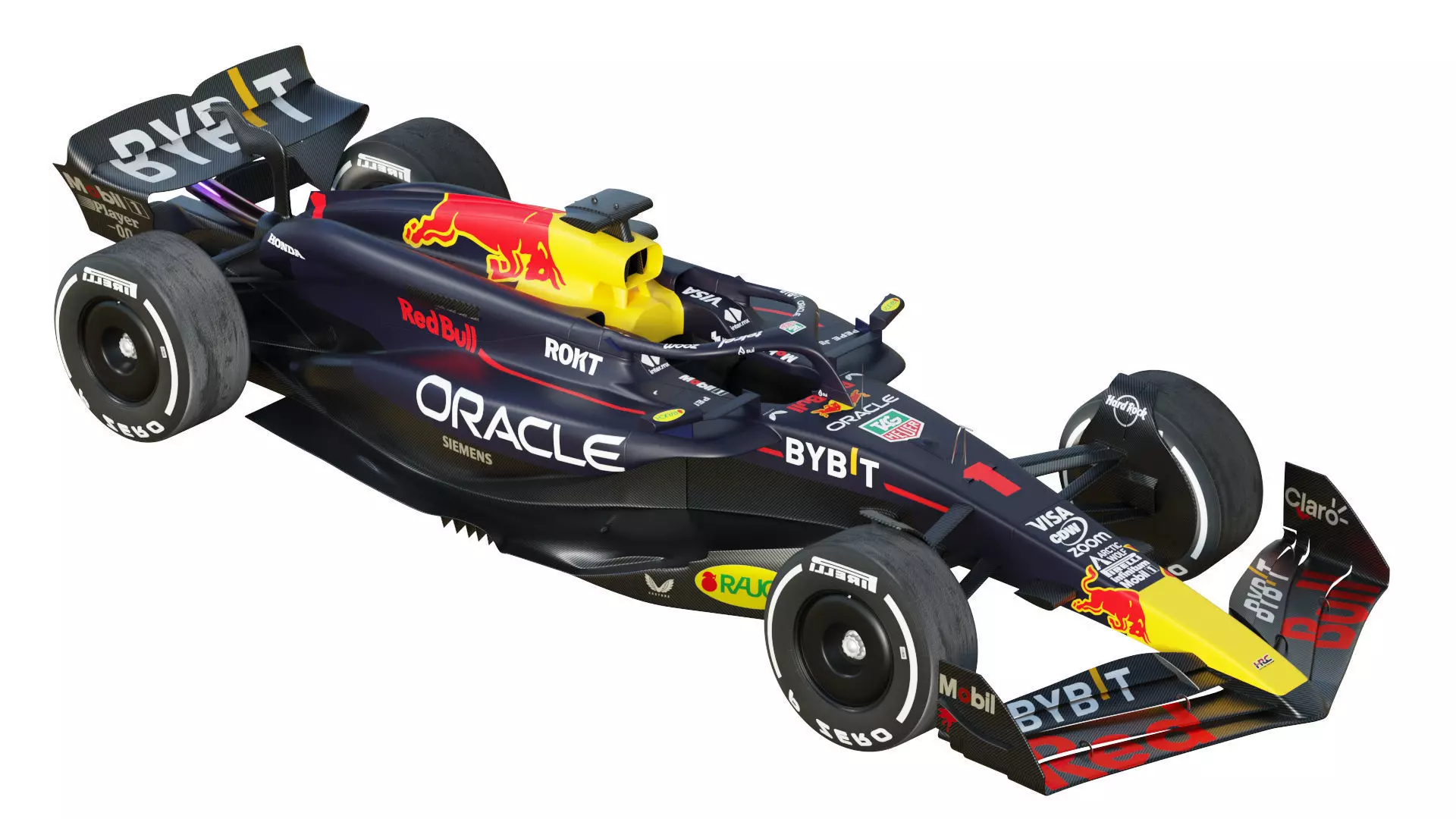F1 Red Bull RB20 2024 3D model_6