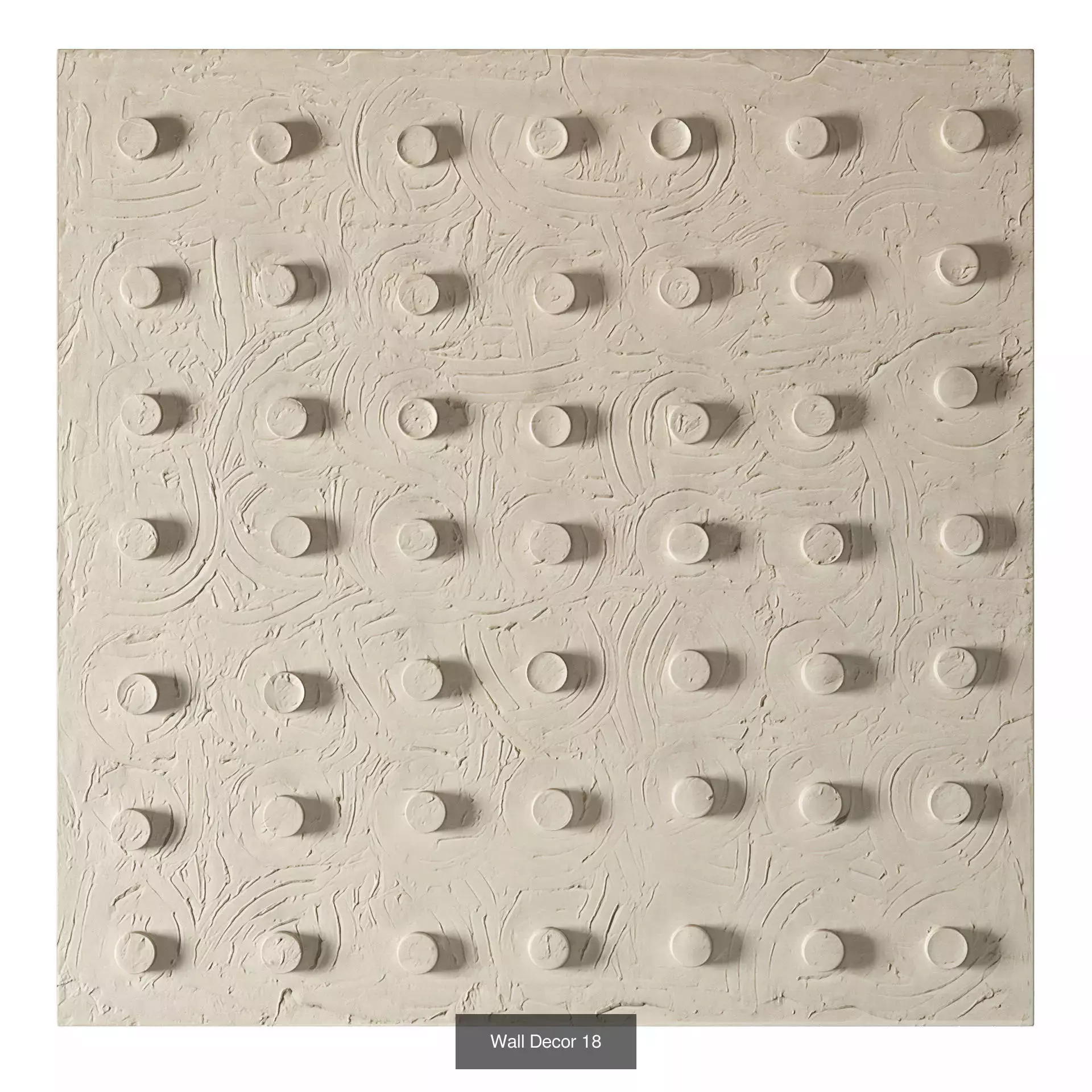 Wall Decor Set 02 3D Model Collection_14