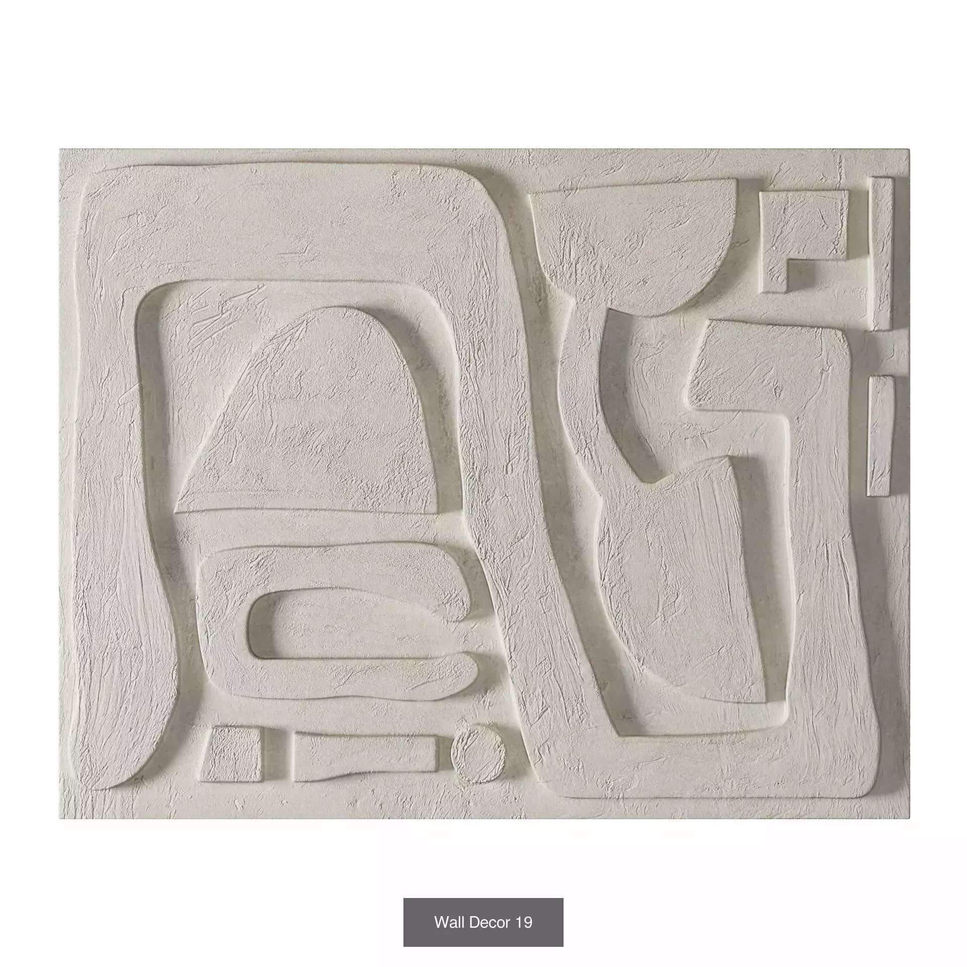 Wall Decor Set 02 3D Model Collection_16