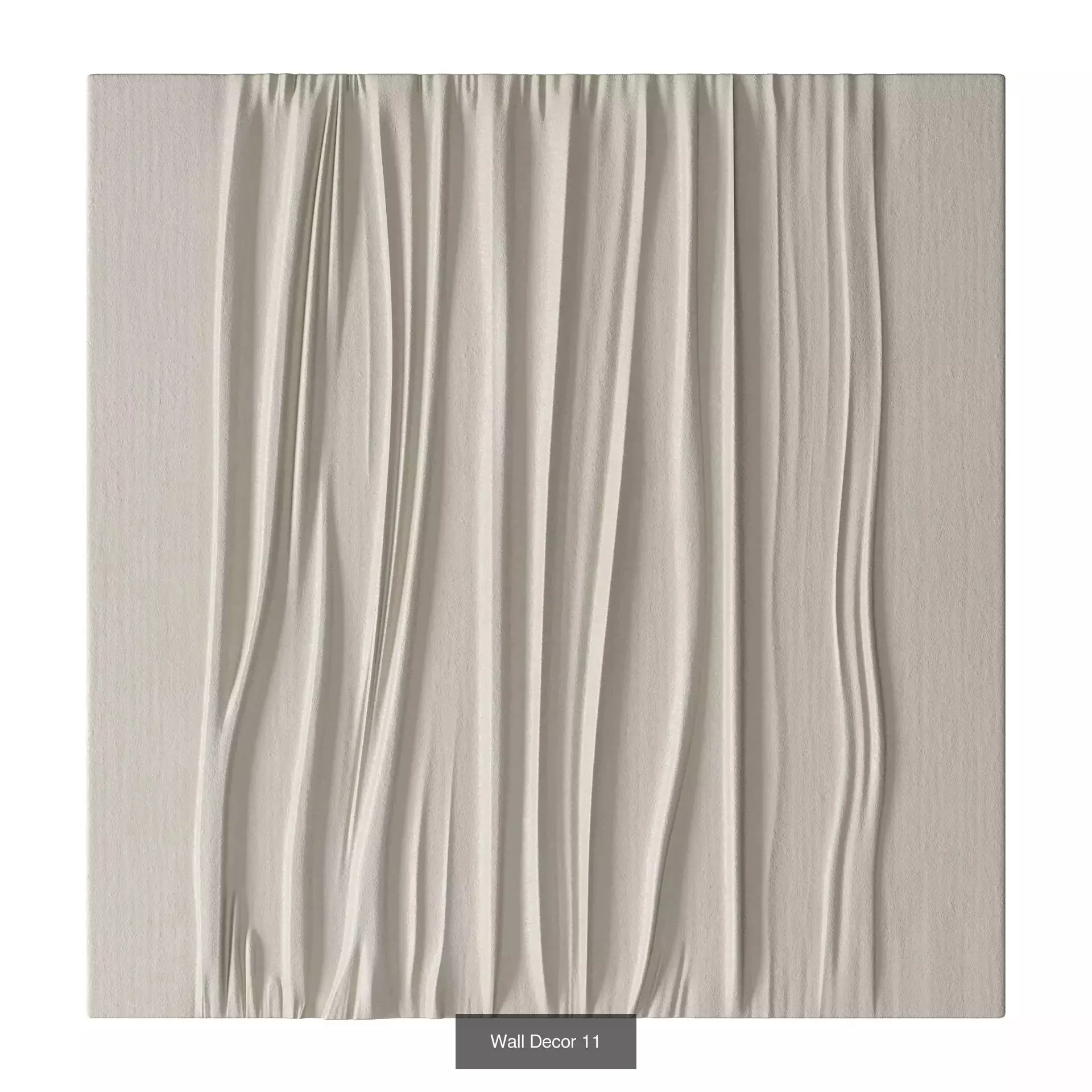 Wall Decor Set 02 3D Model Collection_2