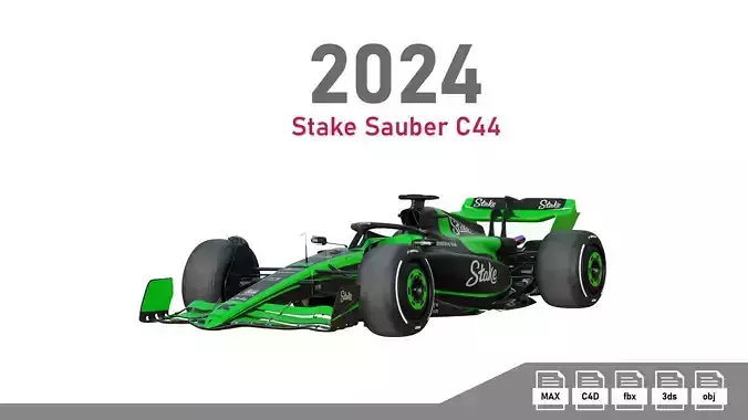 F1 Stake Sauber C44 2024