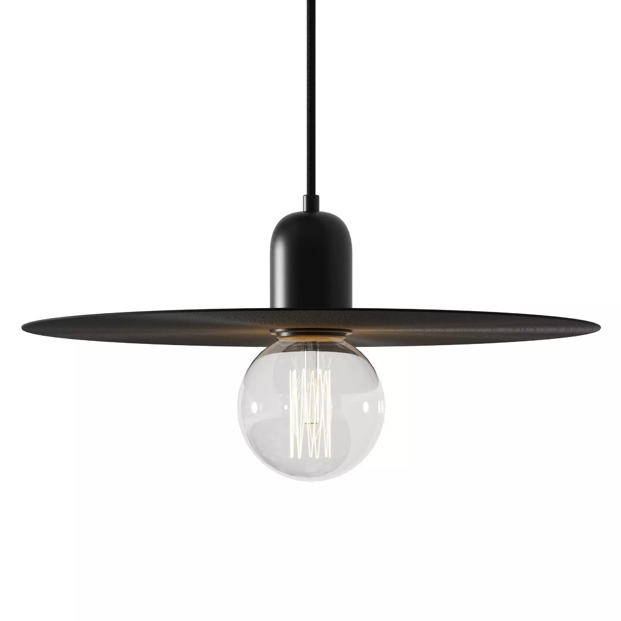 Pendant lamp Faro Barcelona PLAT 3D model_5