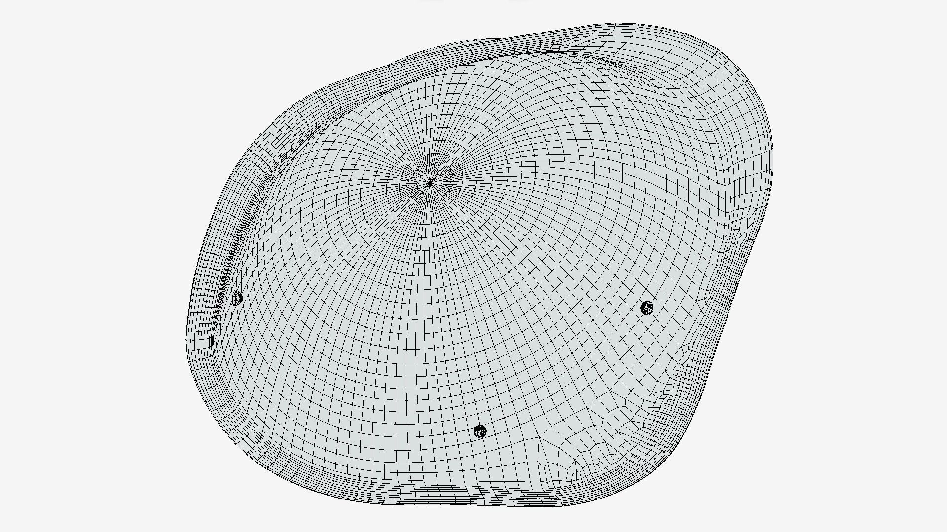 Soviet War Helmet Low-poly 3D model_5