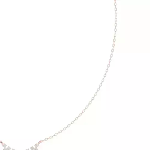 Round Diamond Zig Zag Pendant For A Necklace File Video