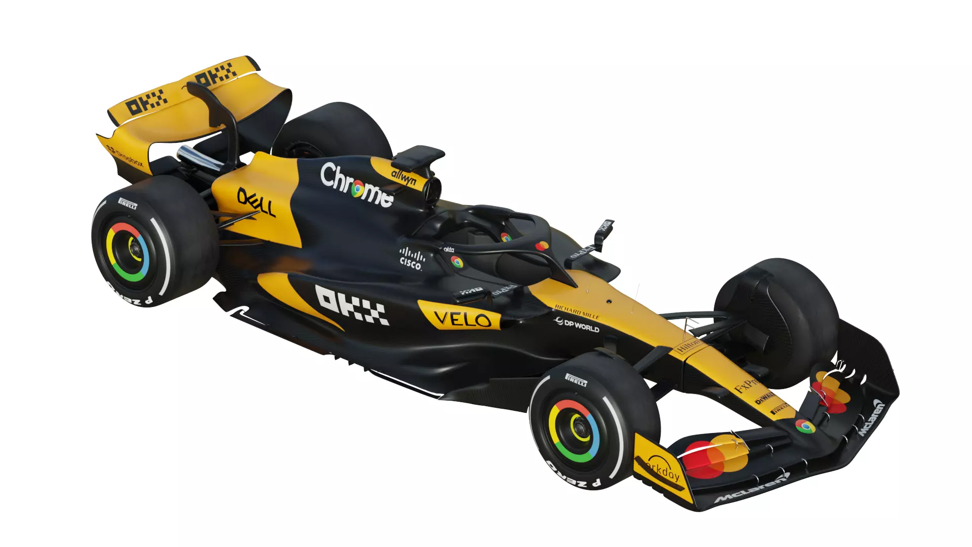 F1 McLaren MCL39 2025 3D model_13