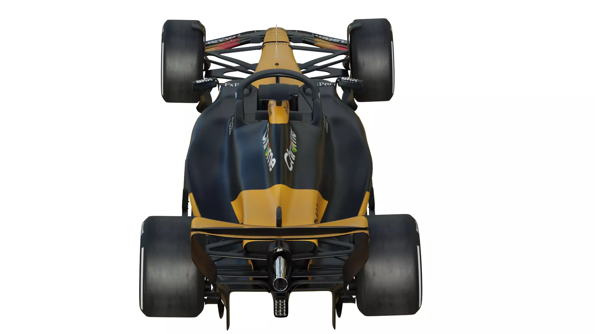 F1 McLaren MCL39 2025 3D model_8