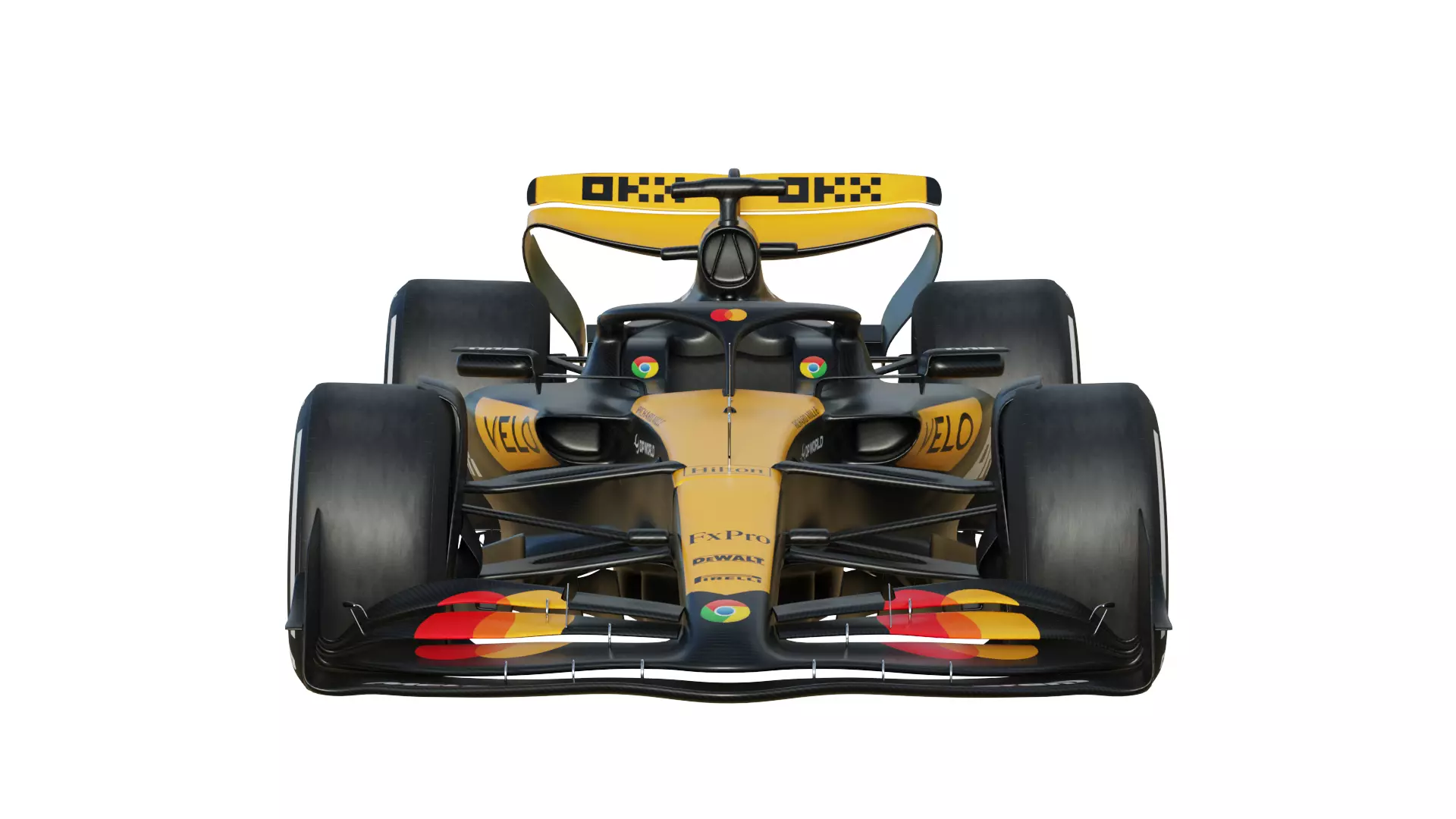 F1 McLaren MCL39 2025 3D model_2