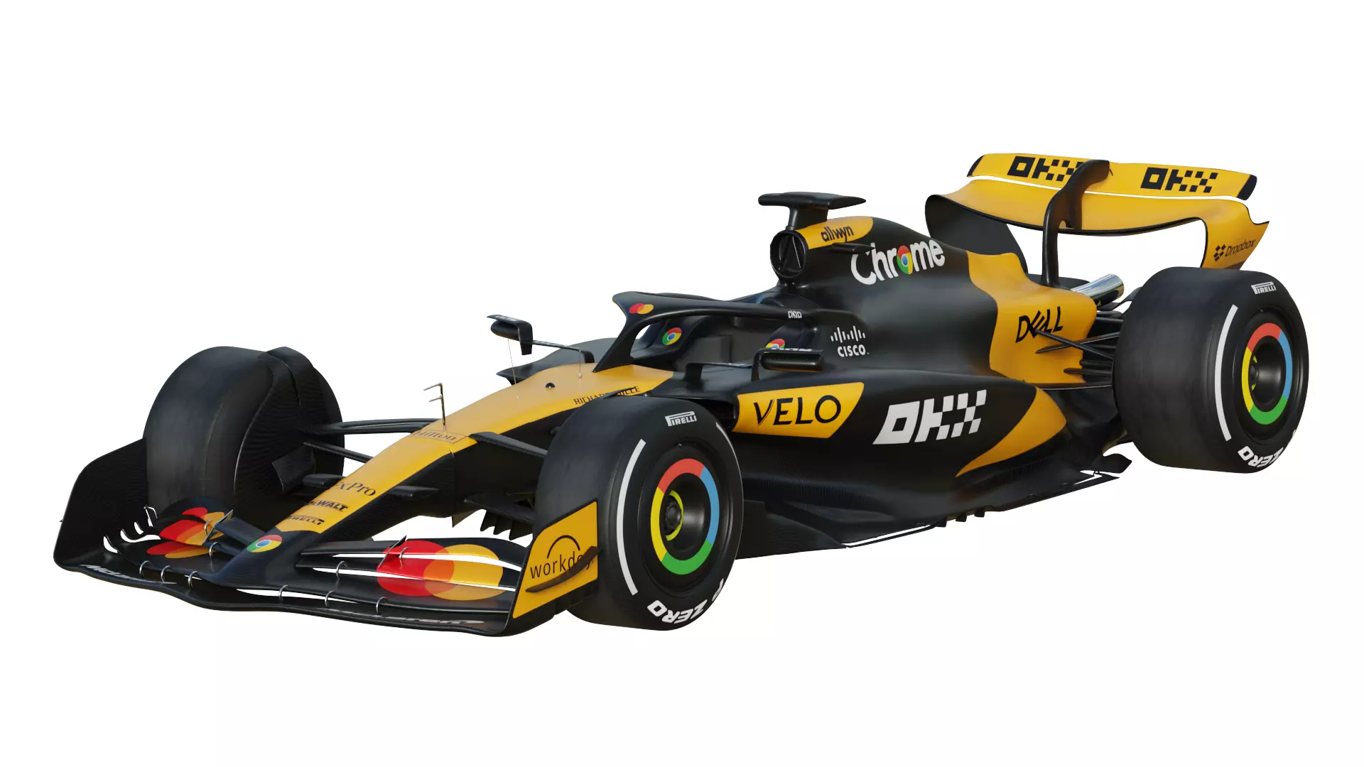 F1 McLaren MCL39 2025 3D model_1