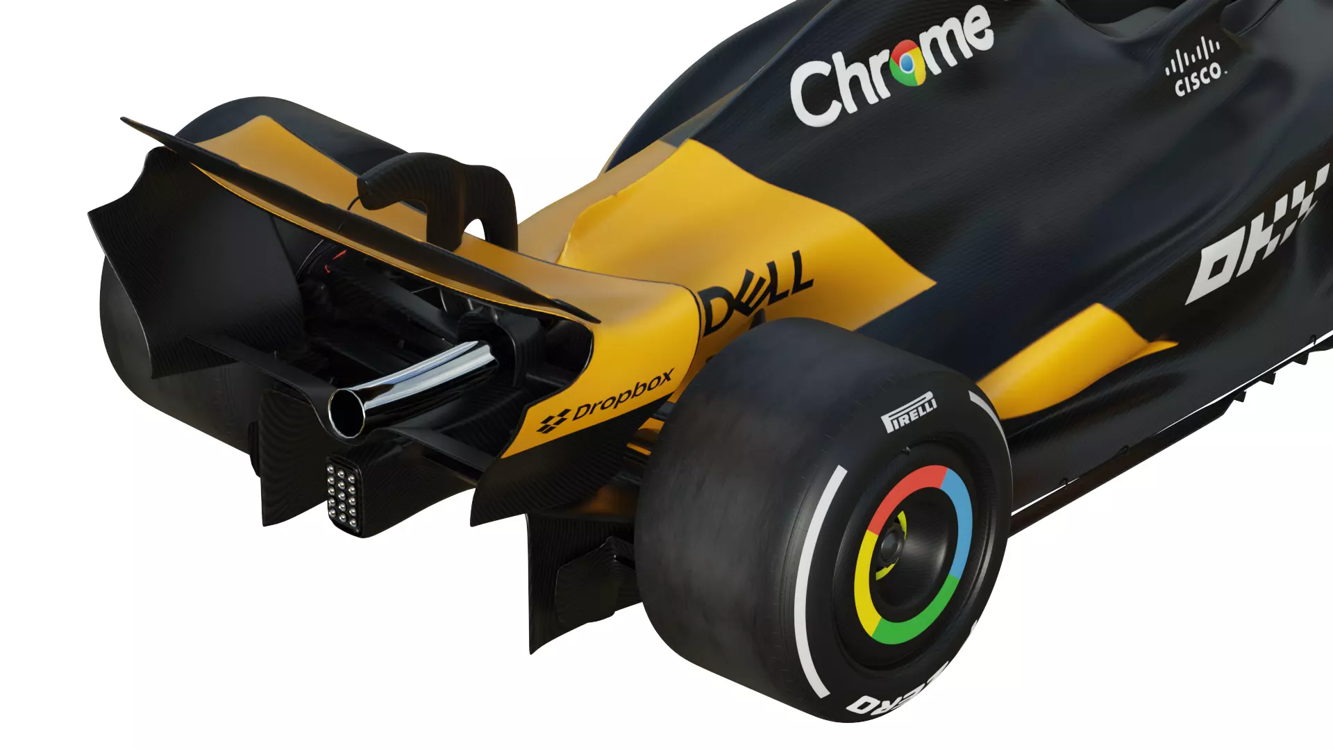 F1 McLaren MCL39 2025 3D model_10