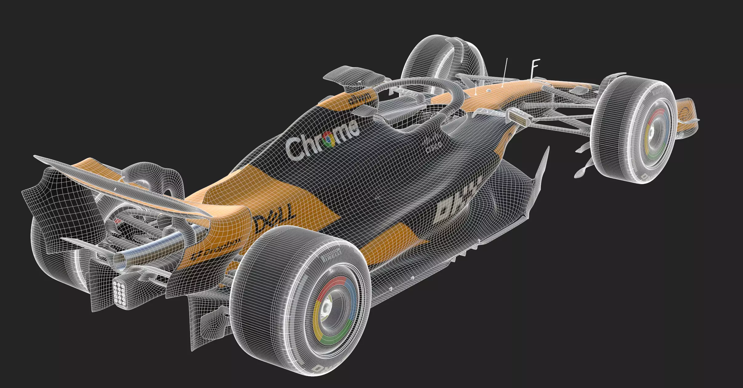 F1 McLaren MCL39 2025 3D model_17