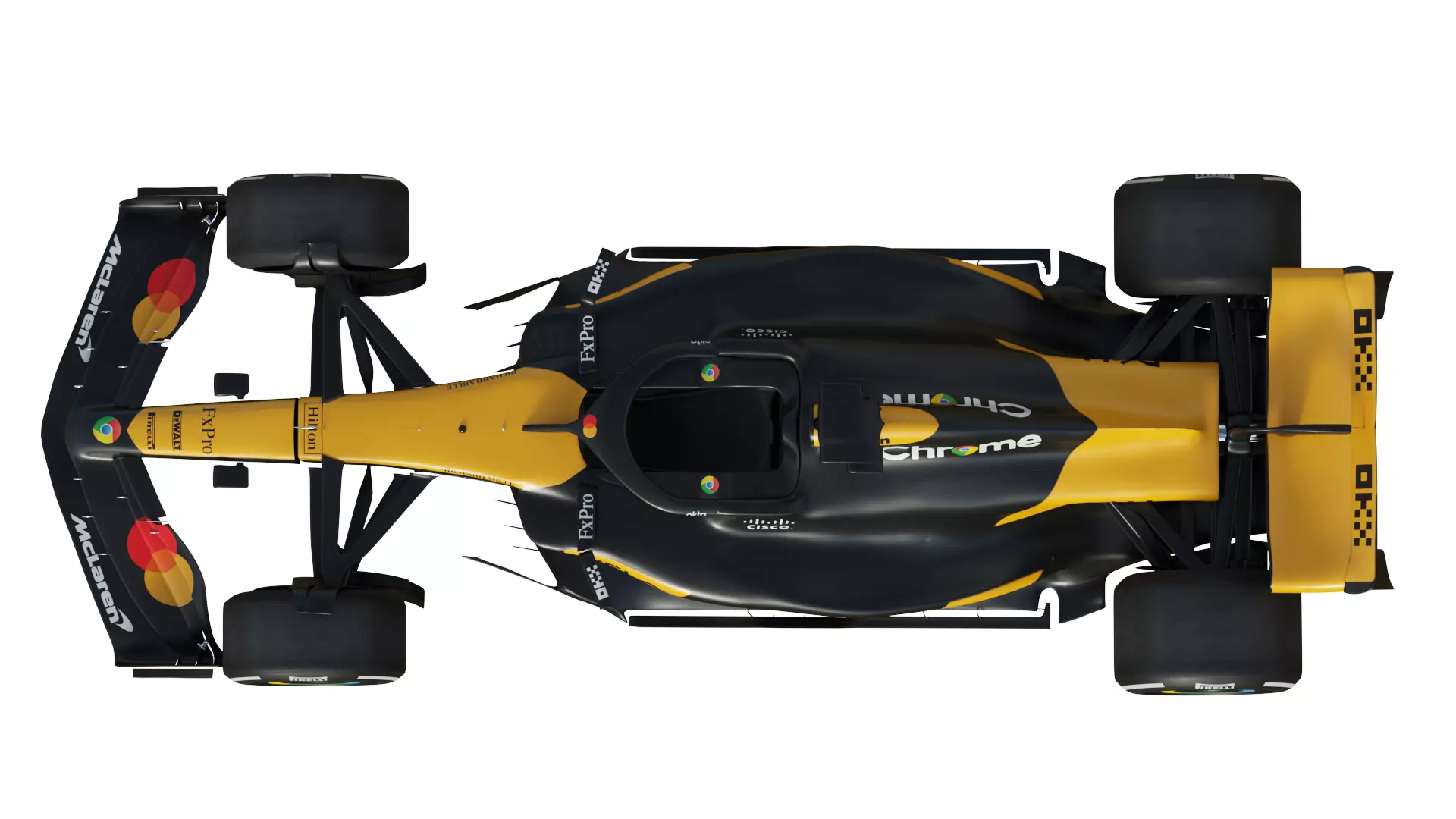 F1 McLaren MCL39 2025 3D model_14