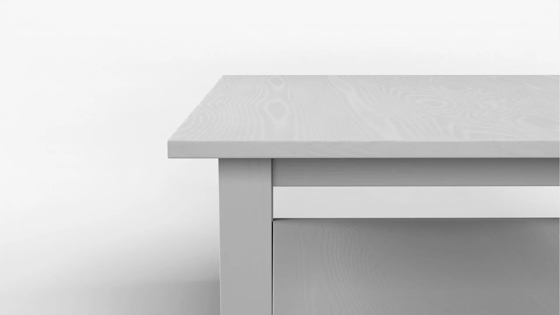 Coffee Table 03 - Pine Wood Low-poly 3D model_2