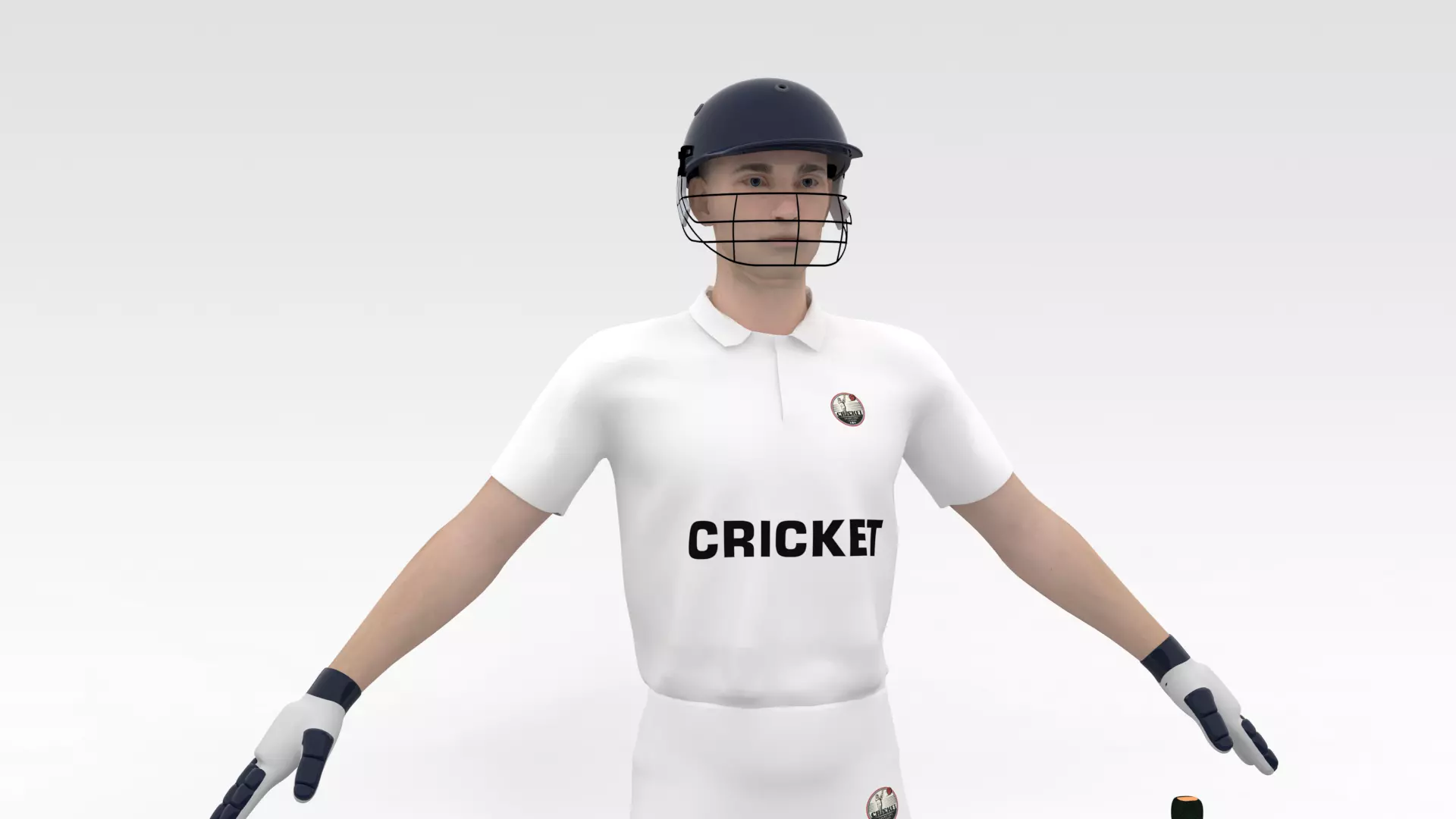 Cricket Players White Dress Collection _7