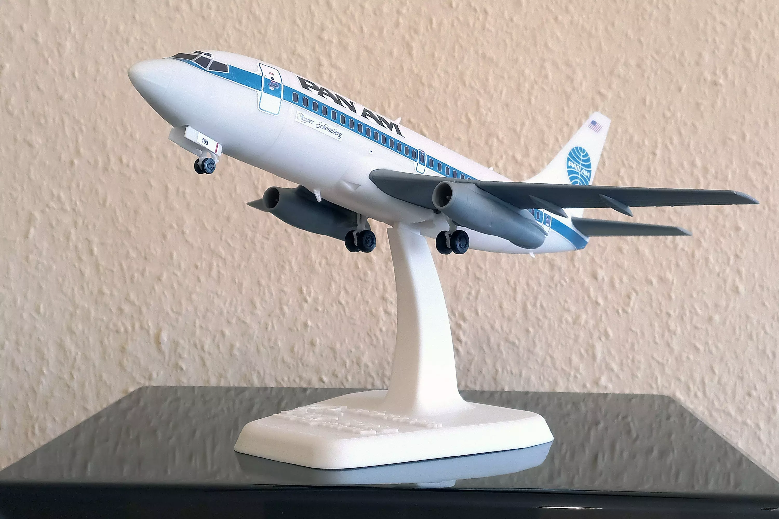 231212 Model kit Boeing 737-200 Down 3D print model_1