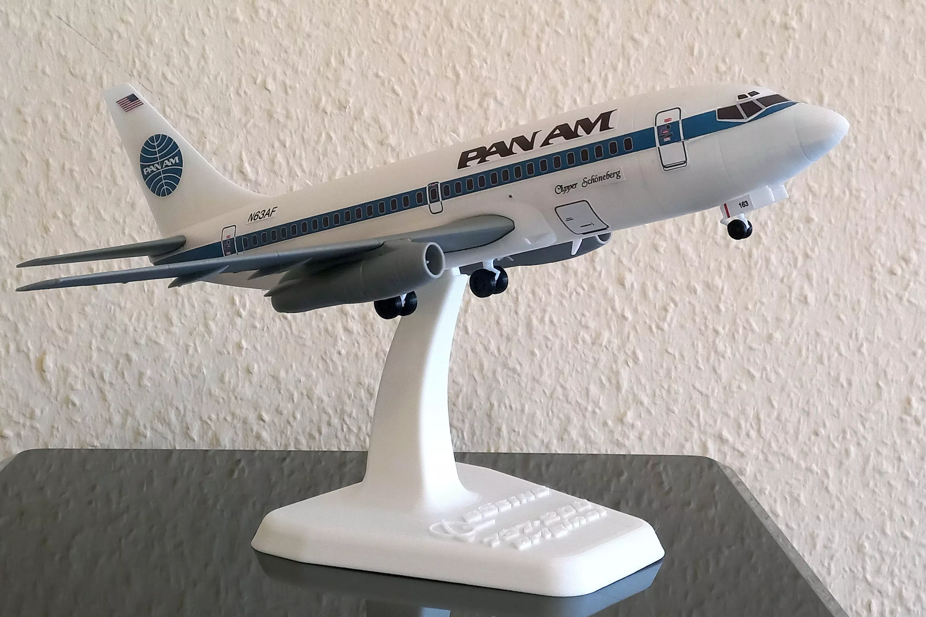 231212 Model kit Boeing 737-200 Down 3D print model_3