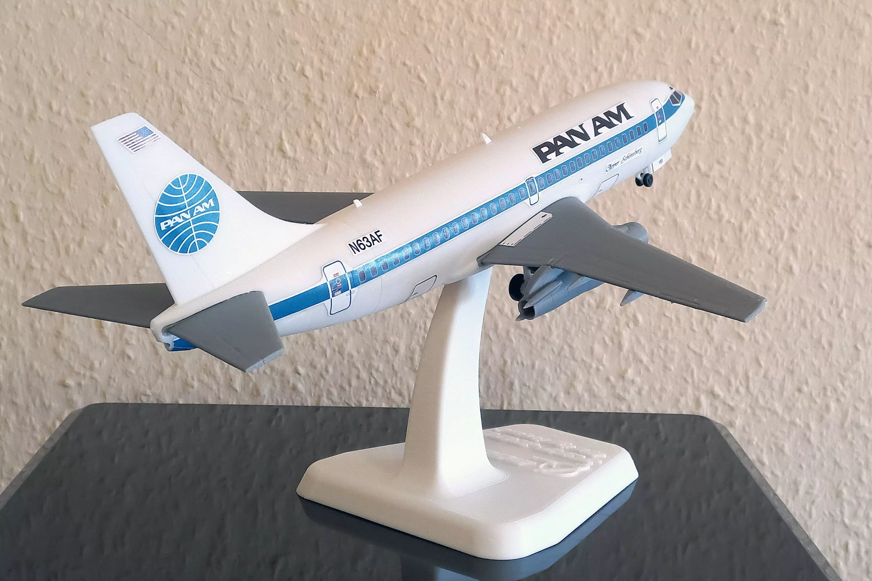 231212 Model kit Boeing 737-200 Down 3D print model_5