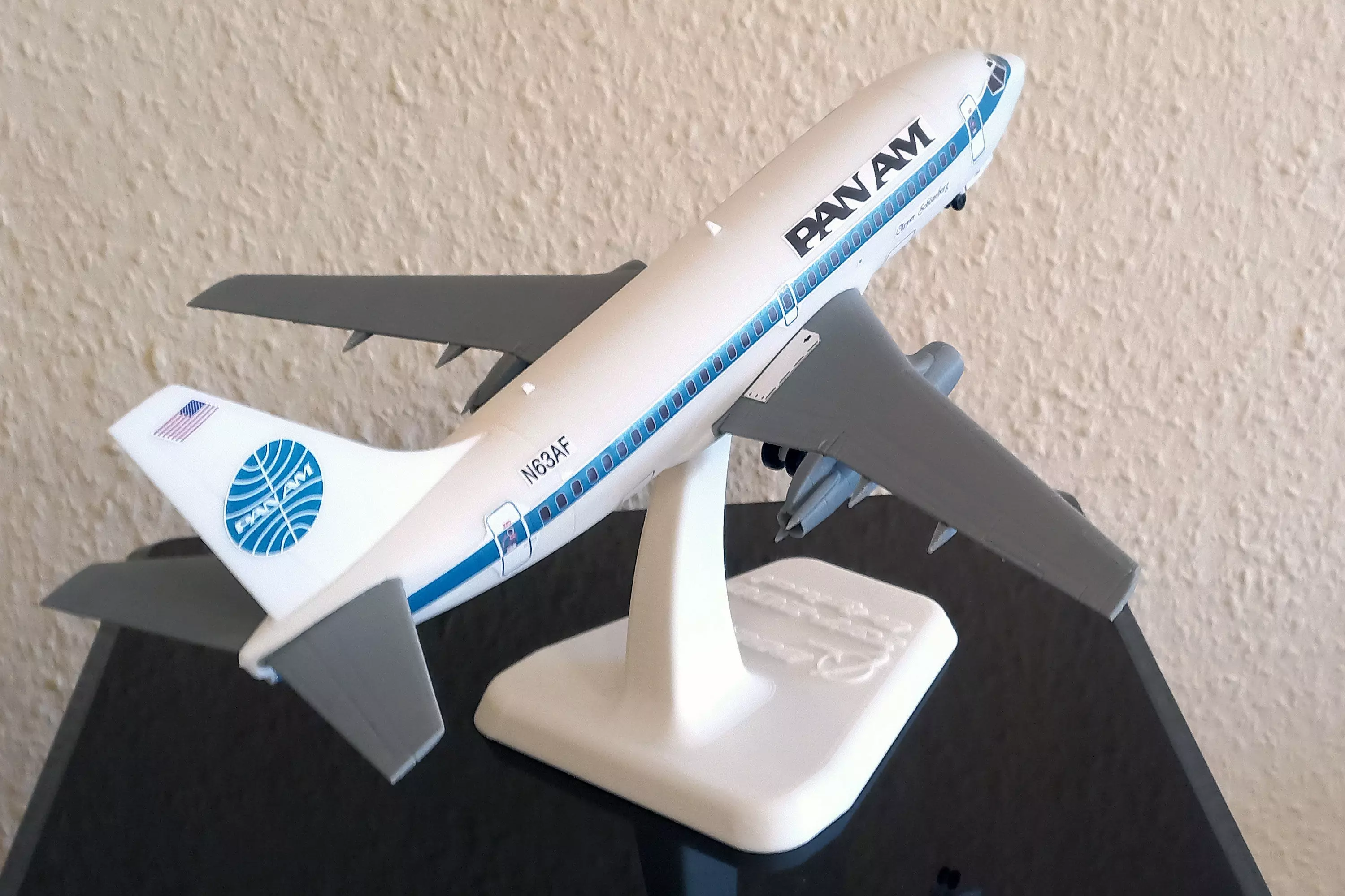 231212 Model kit Boeing 737-200 Down 3D print model_22
