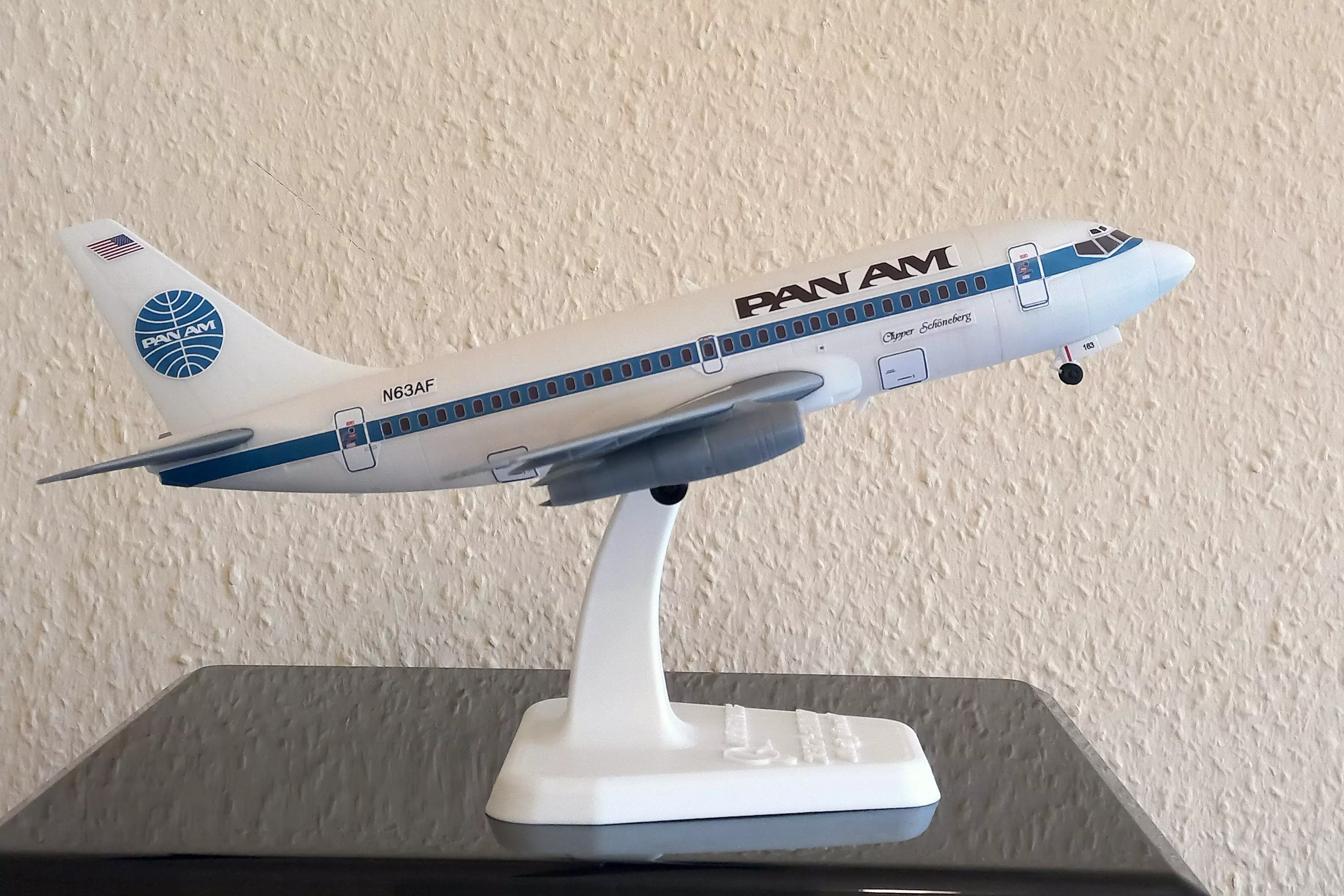 231212 Model kit Boeing 737-200 Down 3D print model_4