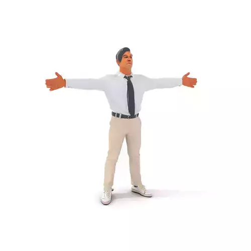 Business Professional Character Model Pack Low-poly 3D model