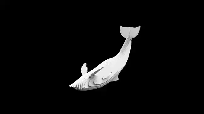 dolphin Slice Form - parametric - multiLayer