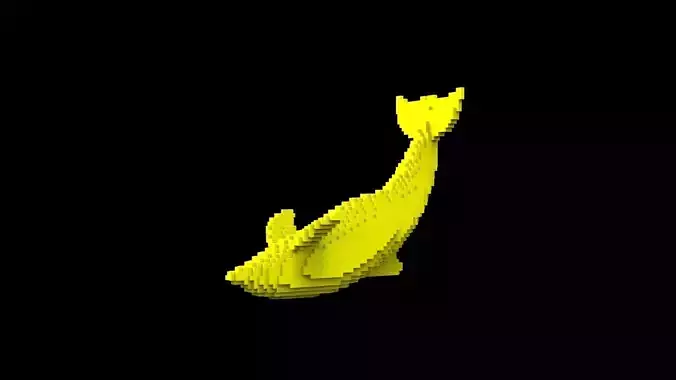 dolphin voxel