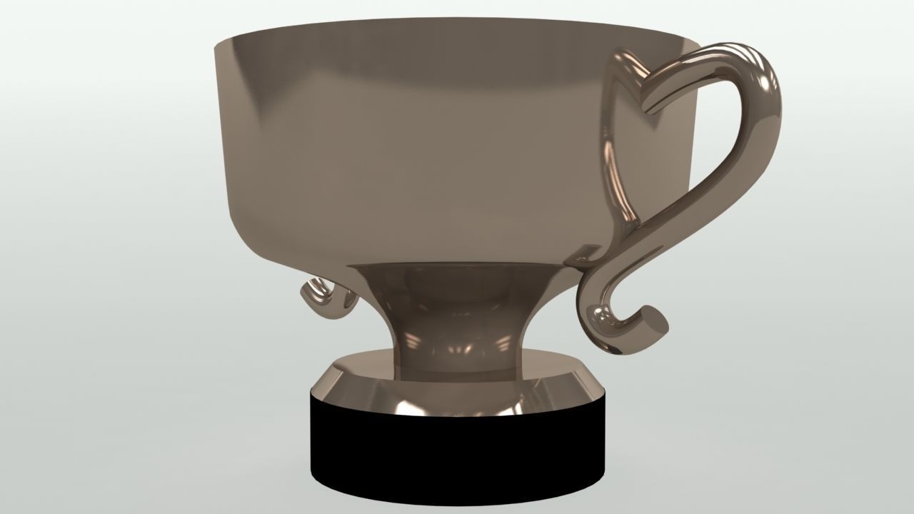 Basic Trophy 3D model_3