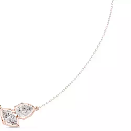 Marquise and Pear Diamond Pendant For a Necklace 3DM STL Video