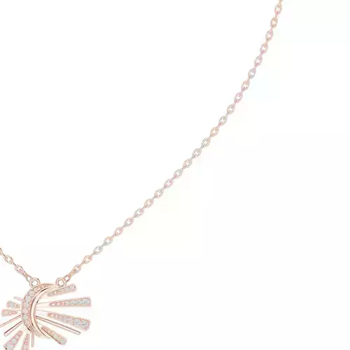 Round Diamond Fancy Pendant For A Necklace 3DM STL Video