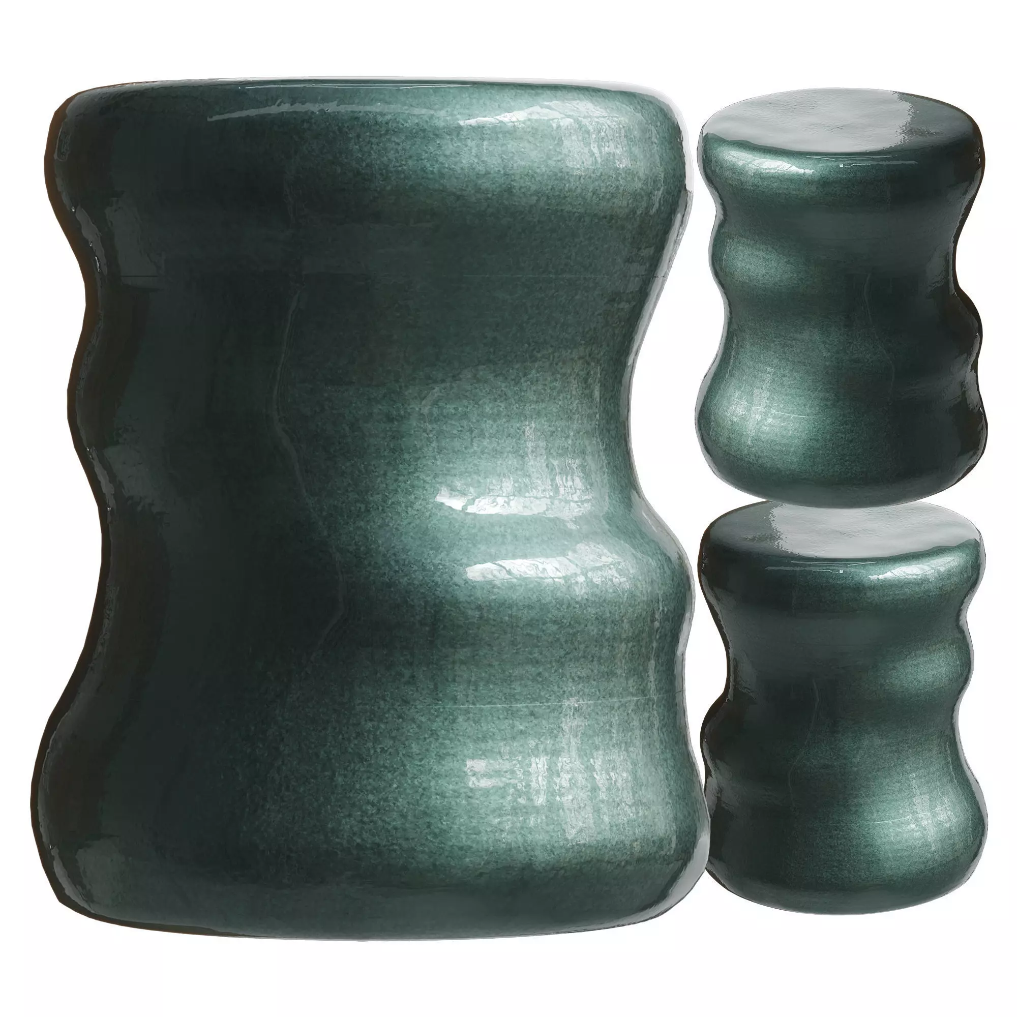 Serax Pawn Side Tables By Marie Michielssen 03 3D model_0