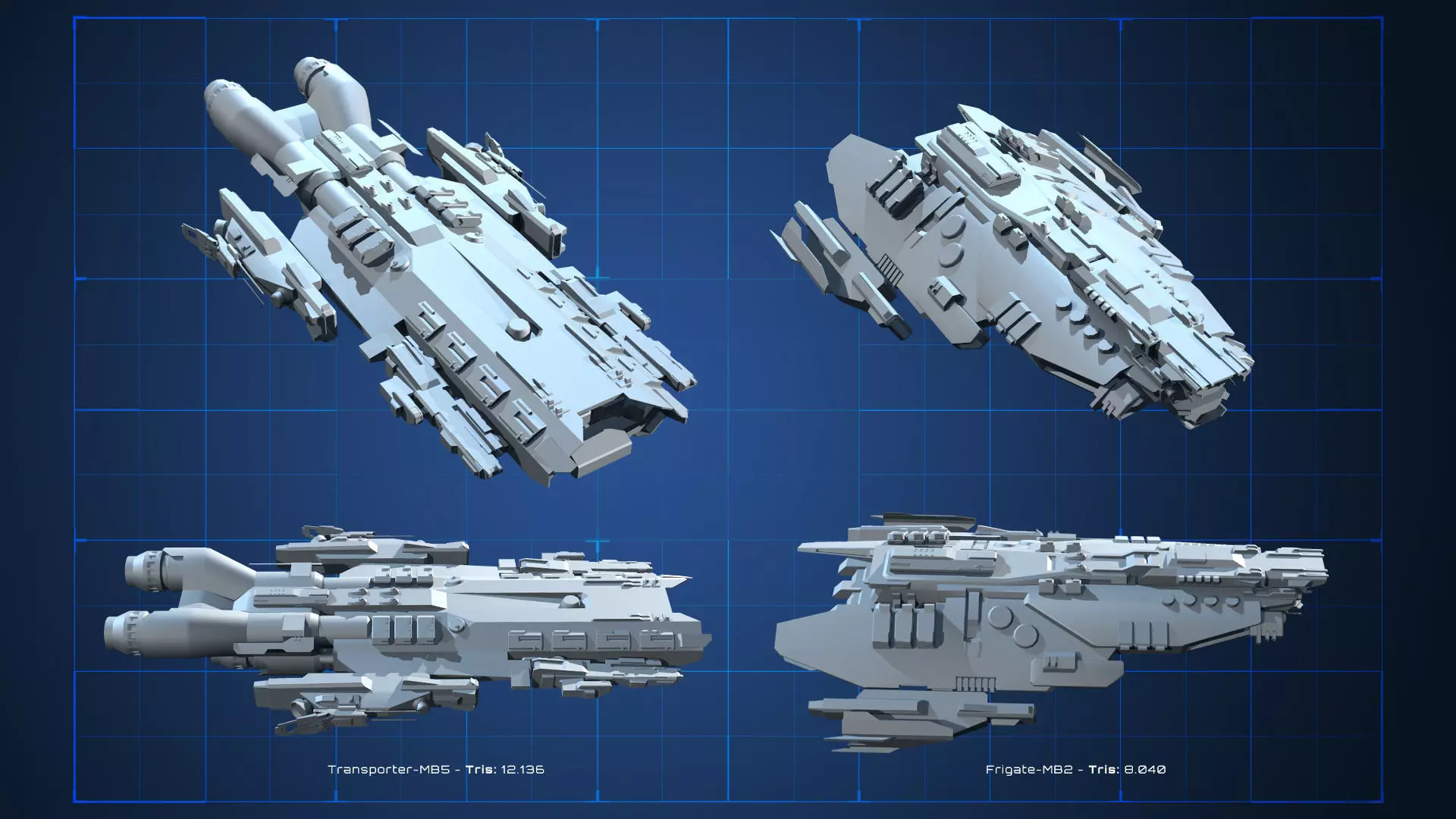 LOW - SPACE Vol03 Low-poly 3D model_7