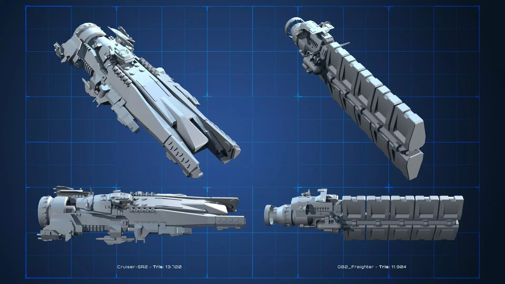 LOW - SPACE Vol03 Low-poly 3D model_6