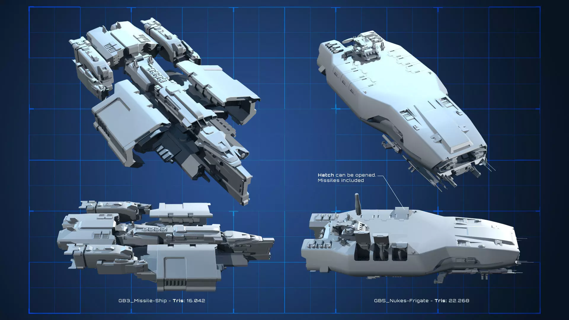 LOW - SPACE Vol03 Low-poly 3D model_2