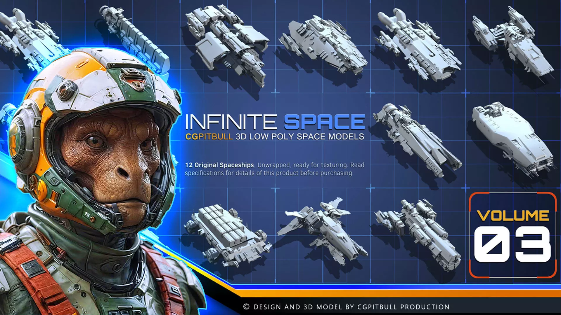 LOW - SPACE Vol03 Low-poly 3D model_0