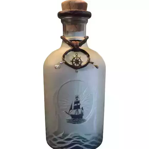 Vintage Nautical Bottle