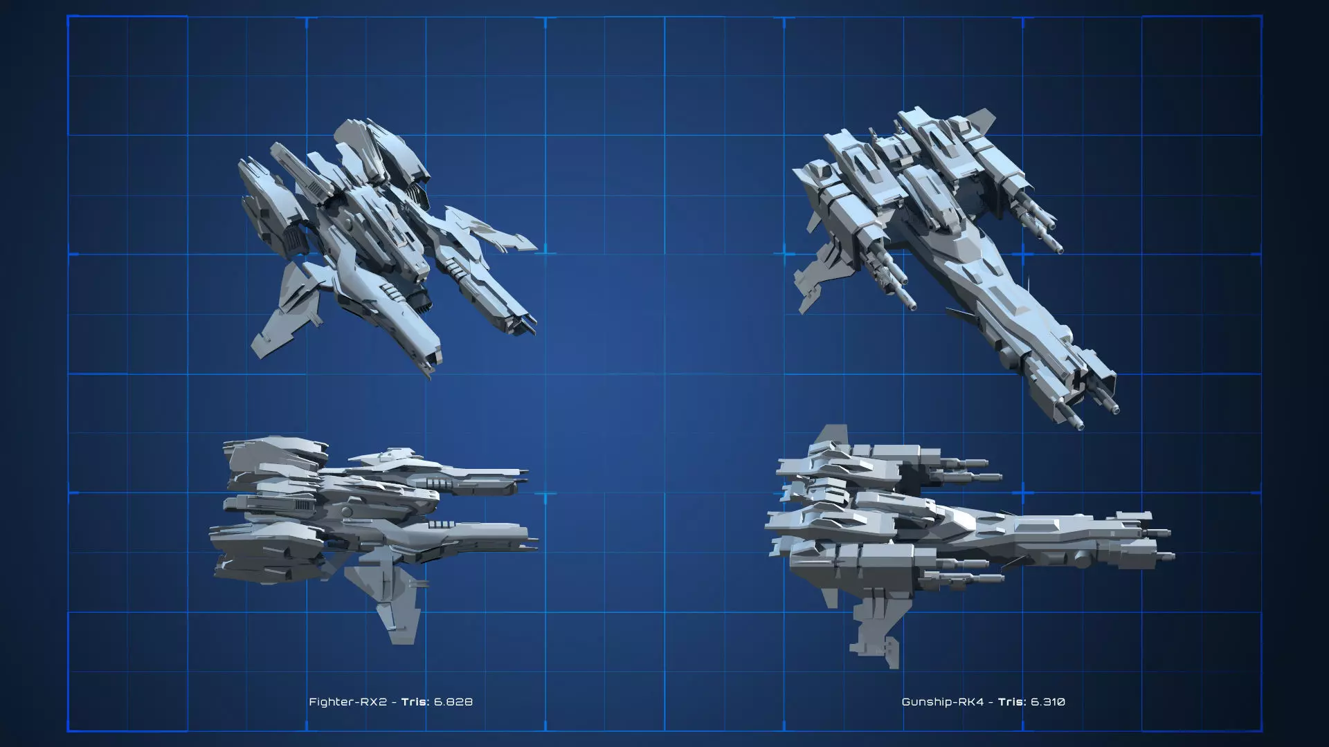 LOW - SPACE Vol06 Low-poly 3D model_2