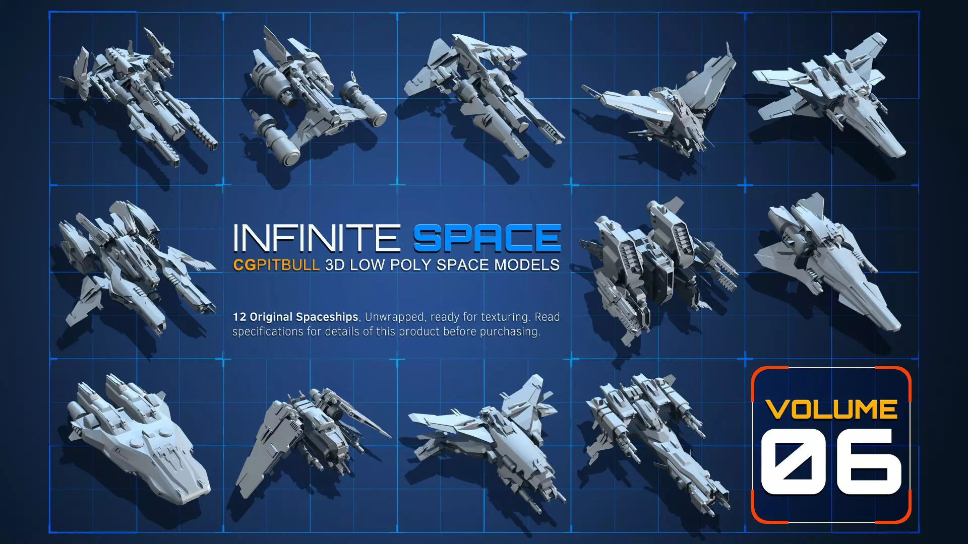 LOW - SPACE Vol06 Low-poly 3D model_1