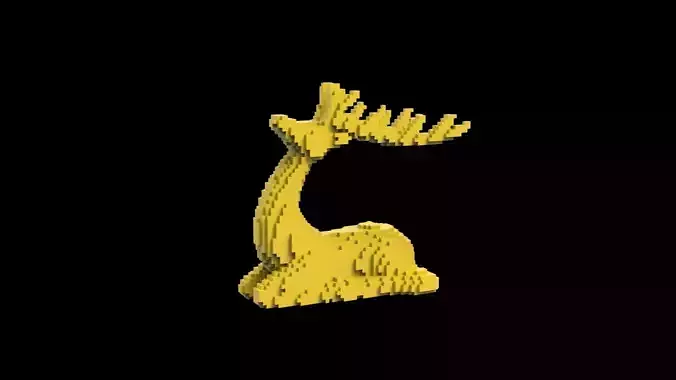 deer voxel